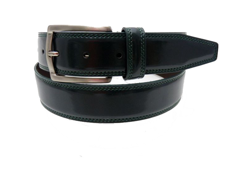 Man belt Claude - Green - mm 35